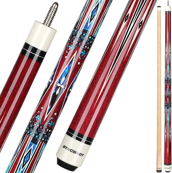 Pool Cues Set of 5/4/1, Pool Sticks for Adults 58 48 Inch 15 18 19 20 21oz Maple Wood Billiards Cue Sticks, for Professional Billiard Players Bars Home Hall Table Sport