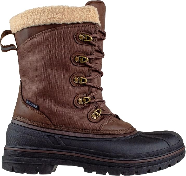 Ice Fields Mangrove 2 Snow Winter Boots for Men, Warm, Insulated, Waterproof Shell, Lace-Up Front