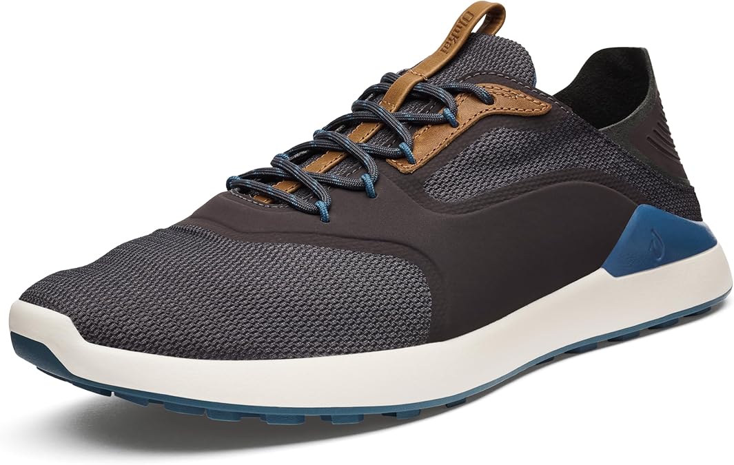 OluKai Ka'anapali Men's Spikeless Golf Shoes, Water & Stain-Resistant Mesh | Lightweight & Contoured Footbed, All-Day Comfort