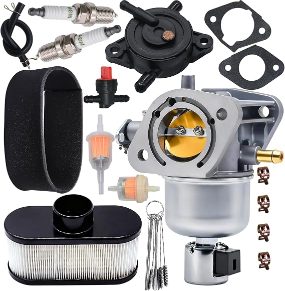 FR691V Carburetor Tune Up Kit Fit for Kawasaki FR691V FR651V FS691V FS651V Engine,Replace for Kawasaki 15004-0828 15004-0829 15004-7063 15004-0985 15004-7062 Carb