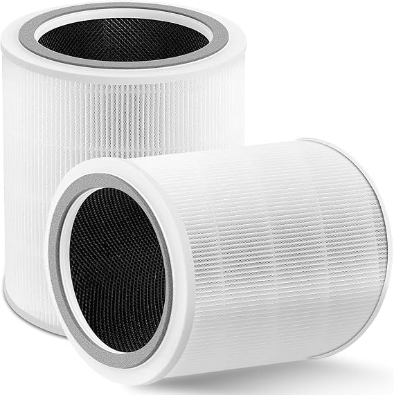 Core 400s Filter Replacement Compatible With Levoit Core 400s Smart Wifi Air Puri-Fier, Core400s-Rf, H13 Hepa Filter and Activated Carbon, LRF-C401S-WUS, 2 Pack