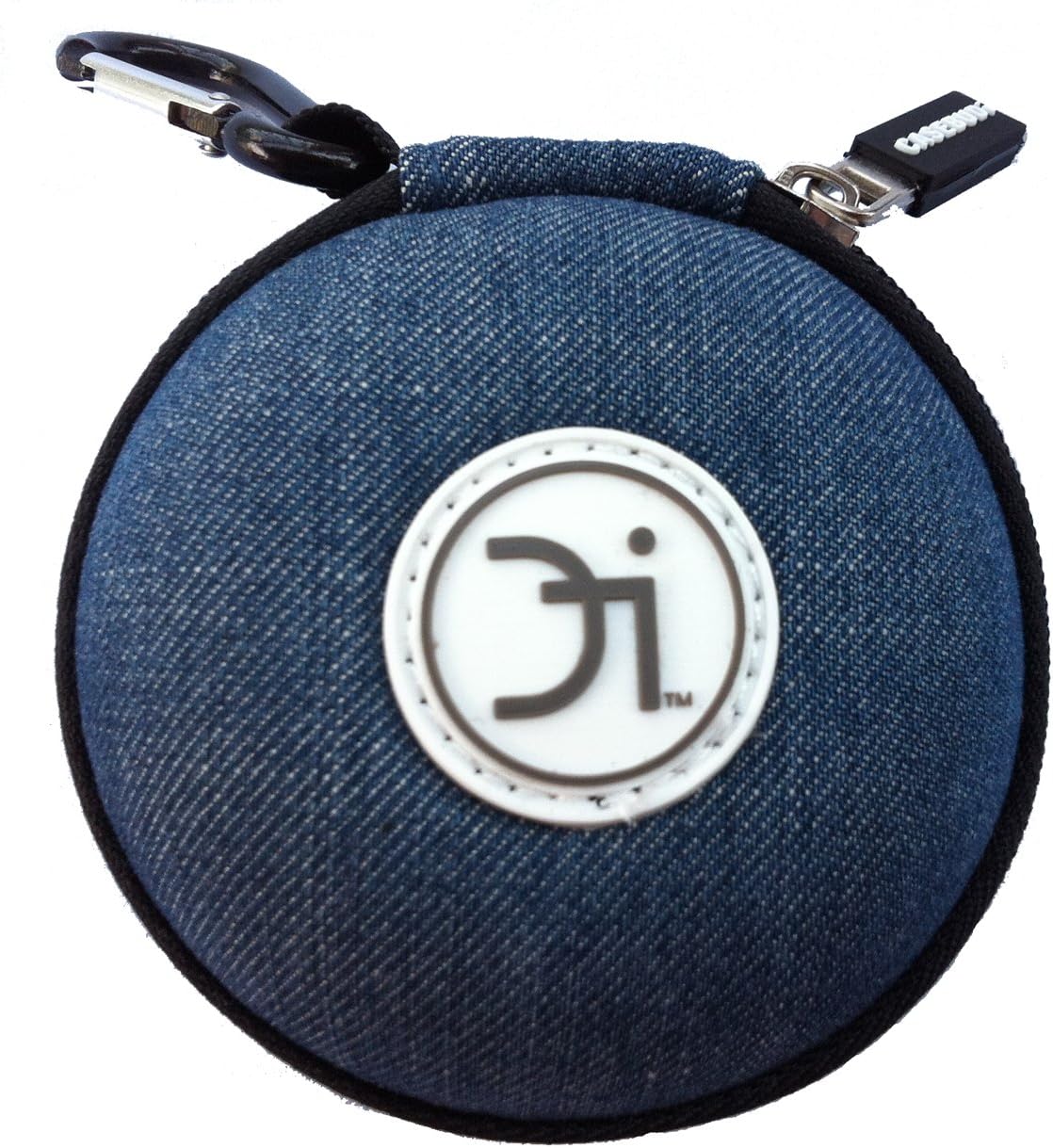 Blue Jeans - Limited Edition - Small case for Your Earbuds, iPod Shuffle, iPhone Charger, Coins, or Small Bluetooth Headset
