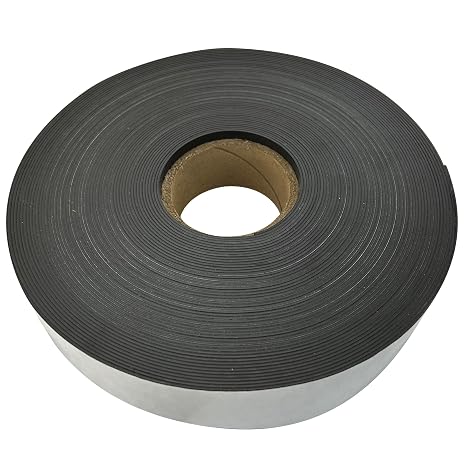 Master Magnetics - ZG80A-ABX Flexible Magnet Strip with Adhesive Back , 1/16" Thick, 2" Wide, 100 feet (1 Roll)