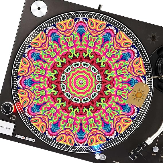 DJ Turntable Slipmat Bee Hero