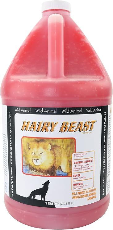 Wild Animal Hairy Beast 50:1 Shampoo Gallon