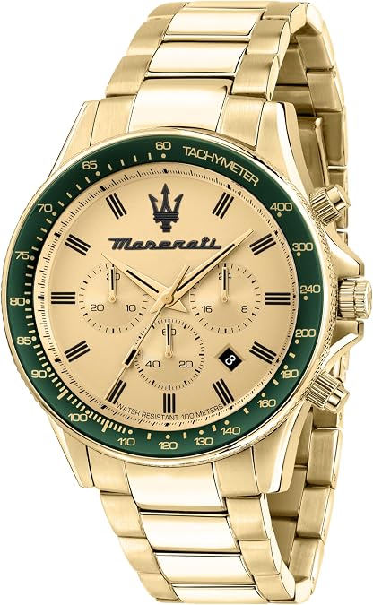 Maserati SFIDA 44 mm Chronograph Men's Watch