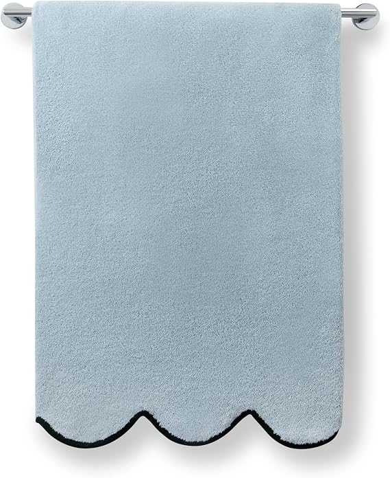 Kassatex Chairish Towels (Blue/Forest Green)