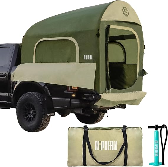 Niphean Truck Bed Tent for Camping 5ft-8ft for 2+1 People, 2 Mins Setup