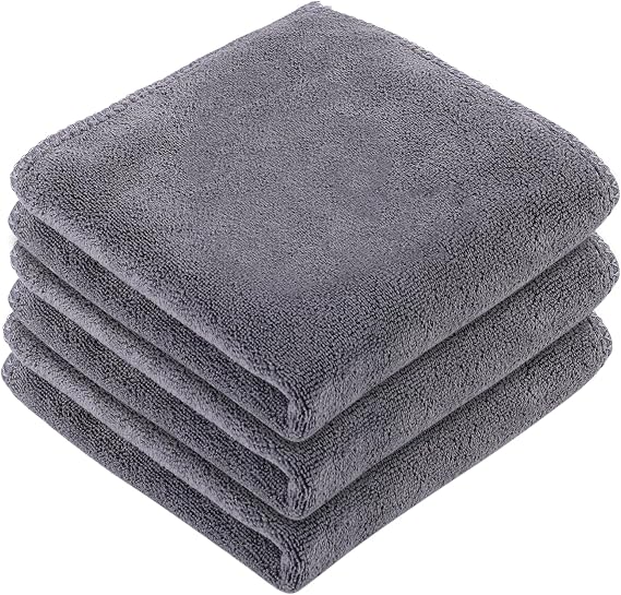 3 Pack Guitar Cloth, Flute Cleaning Cloth, Microfiber CleaningCloth for Electronics, Instrument Cleaning Accessories for Guitar Bass Violin Piano Brass Trumpet Sax Flute