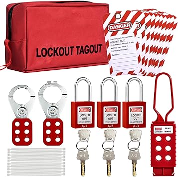 Lockout Tagout Kit,Lock Out Tag Out Kits Electrical,Lock Out Tag Out,Group Lockout Hasps,Loto Tags,Lockout tagout Locks,Lockout Tags,Lock Out Tag Out Padlocks,Electrical Switch Safety Lockout Kit