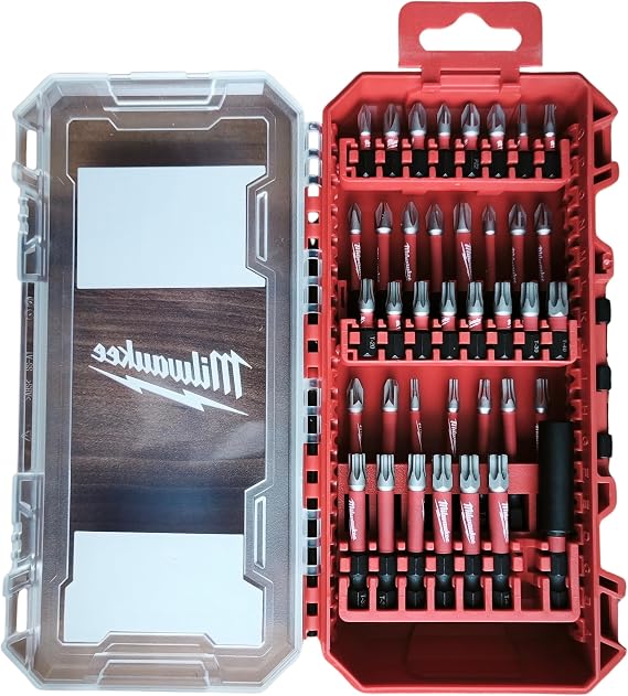 Milwaukee 4932492009 Shockwave Bit Set 38-teilig Neue Box, Variety Pack