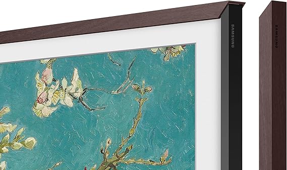 Samsung 32 The Frame TV Customizable Bezel, Magnetic, Quick and Easy Installation, 2023, VG-SCFC32BWBZA, Modern Brown