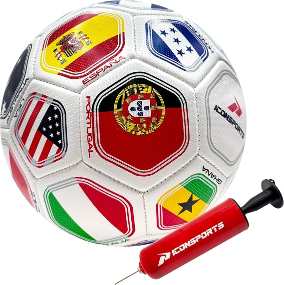 Icon Sports Officially Licensed World Soccer Ball - Size 5