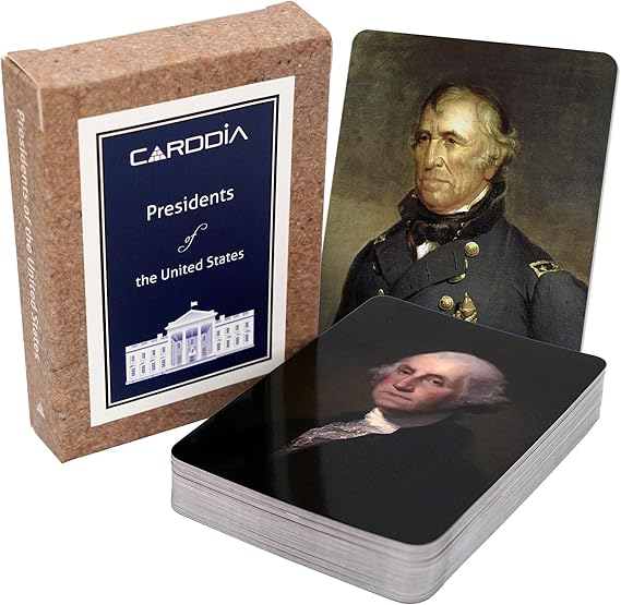 CARDDIA | Presidents of The United States Flashcards | from George Washington to Donald Trump