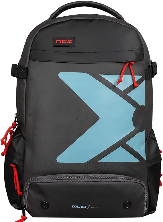 NOX ML10 TEAM Padel Backpack - Padded Racket & Ventilated Shoe Pocket