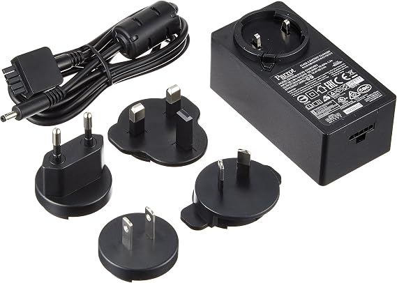 Parrot PF070270 Genuine Skycontroller 2 - Pdc Charger, Cable & 4 Plugs, Black