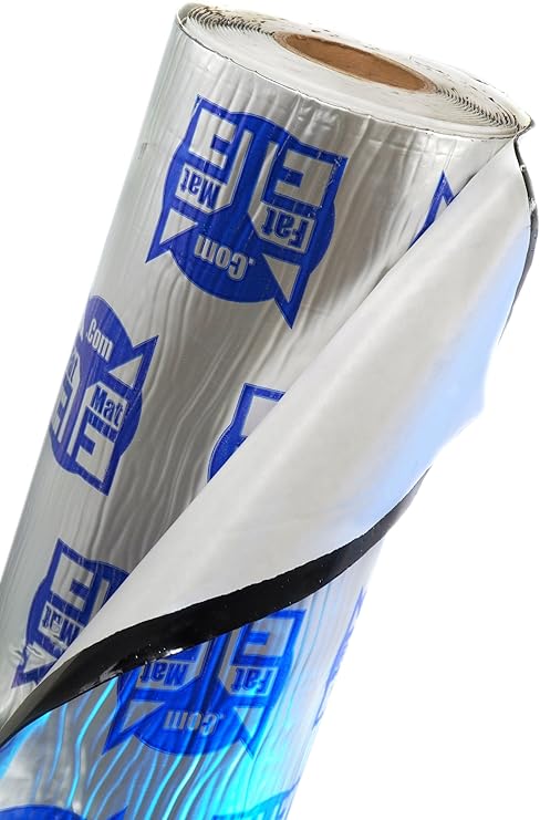 Self-Adhesive FatMat Sound Deadener Kit - 10 Sq Ft x 50 mil Thick