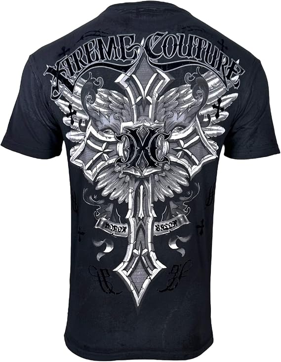 Xtreme Couture by Affliction Men's T-Shirt Brigadier Y2K