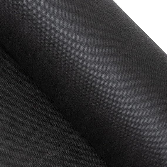 Cambric Backing Cloth - 36" Wide, Black Akspun, Bottom Cloth Fabric 300 ft.