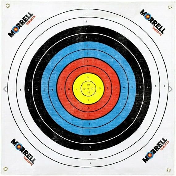 Morrell Targets Archery Target Face for Field Point Shooting Practice, 34" x 34"