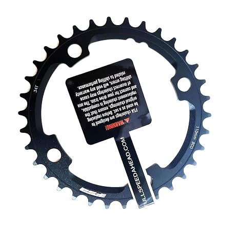 Full Speed Ahead 34T Alloy Road Chainring for K-Force, SL-K & PowerBox Cran | bike-chainrings-and-accessories