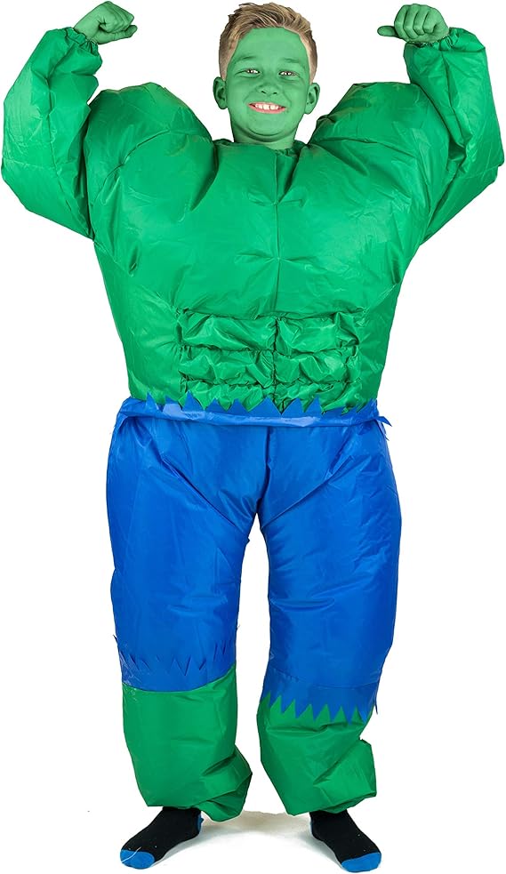 Bodysocks® Inflatable Hulk Costume (Kids)