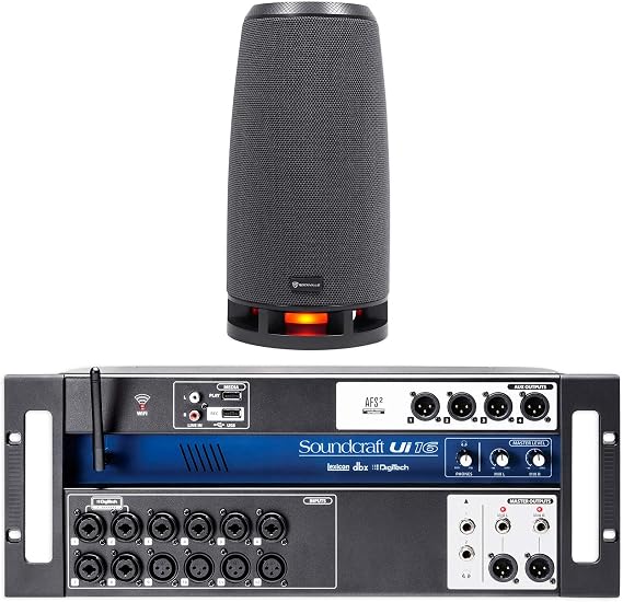 Soundcraft Ui16 16 Input Digital Wifi Mixer+App Control+Recording Ui 16+Rockship