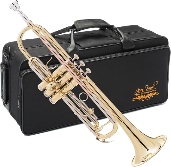 Jean Paul TR-430 Intermediate Bb Trumpet, Rose Brass Leadpipe