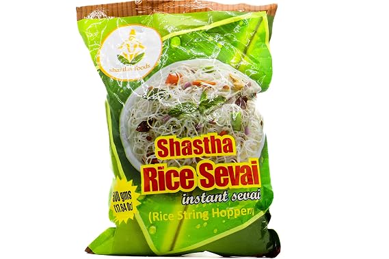 Shastha Rice Sevai (Pack of 3) Each pkt 500g (500g x 3 Pkts Total 1500 g) (B-IX)