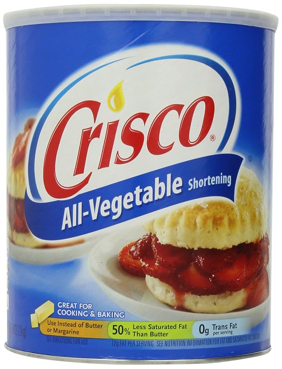 Crisco All Vegetable Shortening, 6 lb, 96 Ounce
