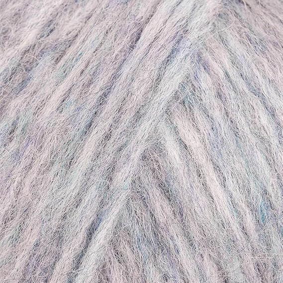 Babyalpaca and Merino Wool Yarn, Worsted, Aran, Drops AIR, 1.8 oz 164 Yards (10 Fog)
