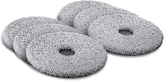 iRobot Roomba Authentic Replacement Parts - DualCleanTM Mop Pads for Roomba Plus 405 & 505 Combo Robots, 6-Pack