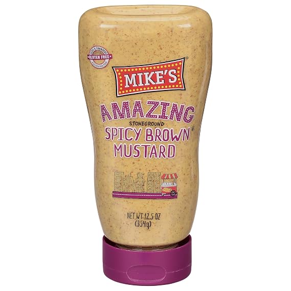 Mike's Amazing Spicy Brown Mustard