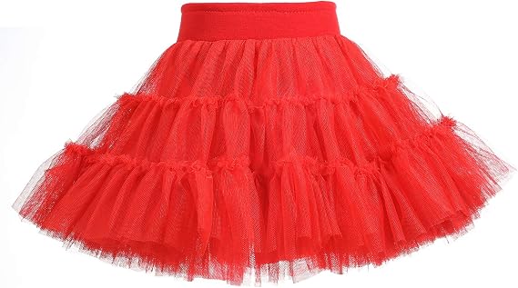 Baby Tutu Skirt Toddler Little Girls'Ballet Dance Tulle Skirt 1-10T