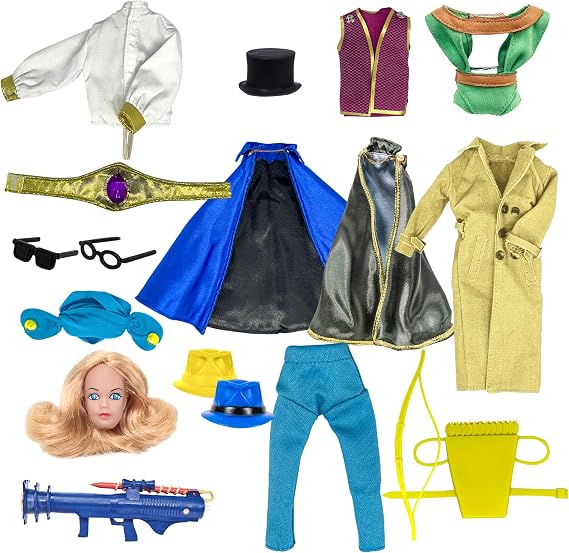 Clothing & Gear Deal for Wrestling Action Figures | Expand Wrestling Figure Wardrobes with a Collection of Clothing and Gear for Matches, Entrances and Displays