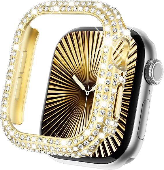 KADES Bling Bumper Case Compatible with 42mm Apple Watch Series 11/10