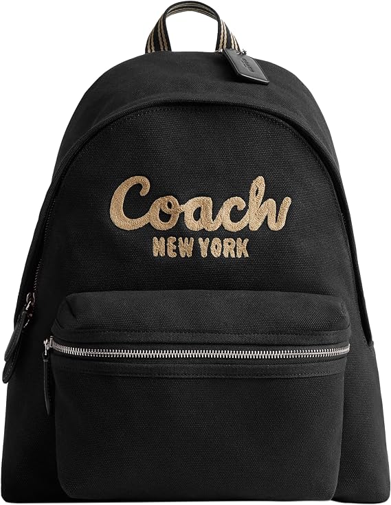 Coach Womens Cargo Backpack Black One Size