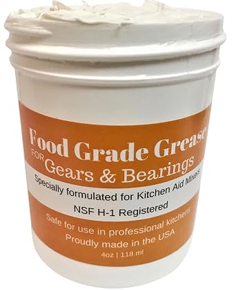 4oz Food Grade Grease for Kitchen Stand Mixers Made in The USA