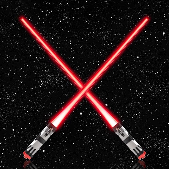 ChopSabers Lightsaber Led Light Up Chopsticks (1-Pair, Red)