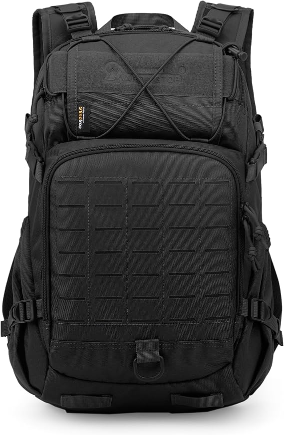 Mardingtop Small Military Tactical Backpack for Men,25L Molle Cordura Backpack for Hiking,Camping,Rucking