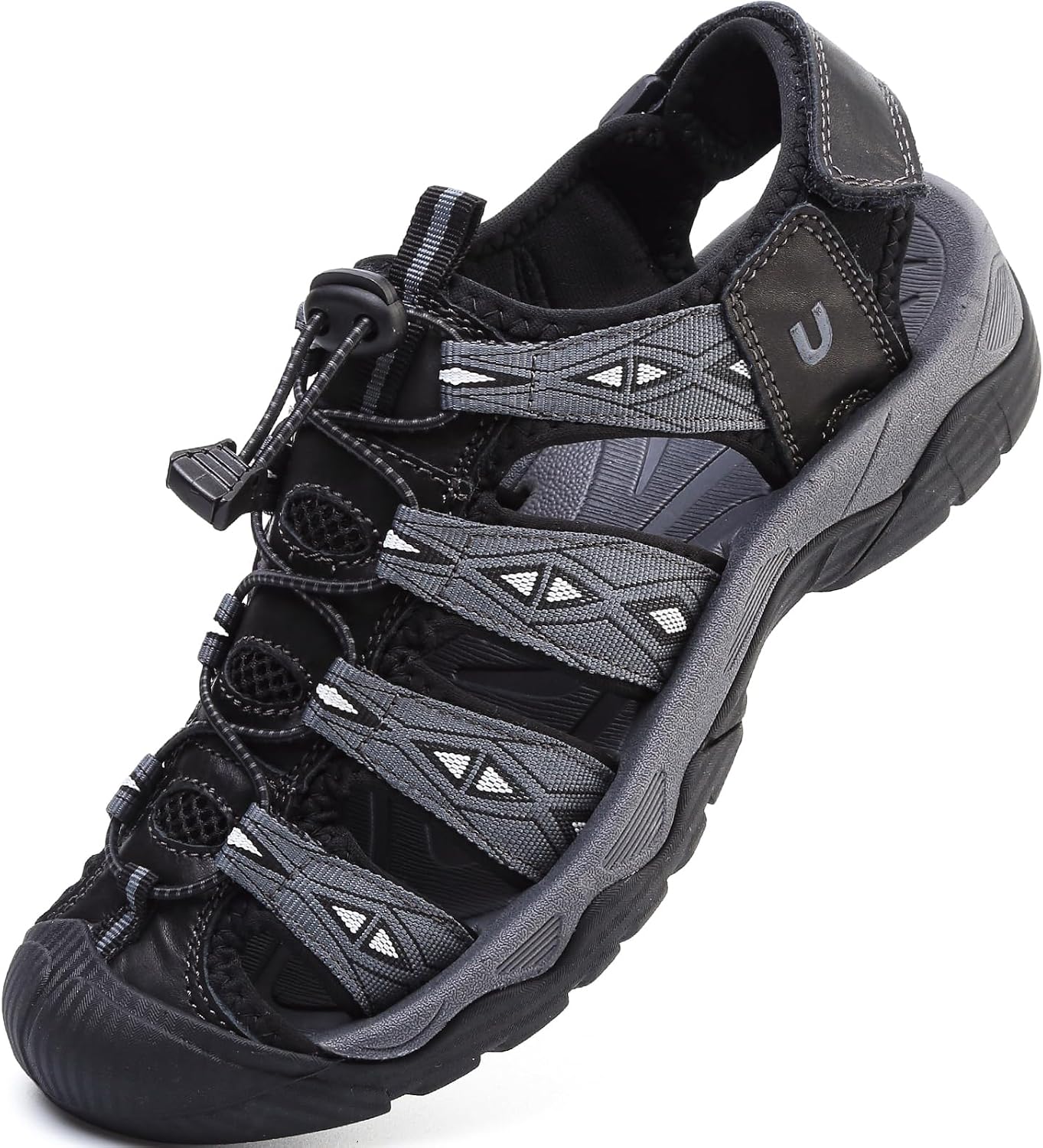 Womens Sport Hiking Sandals Closed Toe Summer Outdoor Athletic Walking Sandal Adventure Lightweight Comfortable Beach Sandals Water Shoes