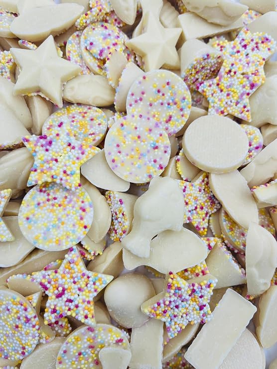 1kg Hannahs Chocolate Candy Pick &amp; Mix Sweets Mixed Assortment White Chocolate Selection Resealable Pouch Share Bag