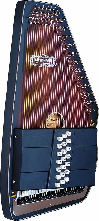 Autoharp by Oscar Schmidt OS11021AE "Americana" 21 Chord Acoustic/Electric Autoharp with Fine Tuning System