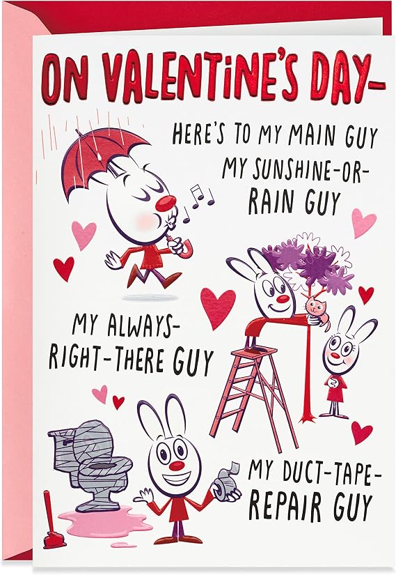 Hallmark Funny Valentine's Day Card for Husband (Great Guy Poem)