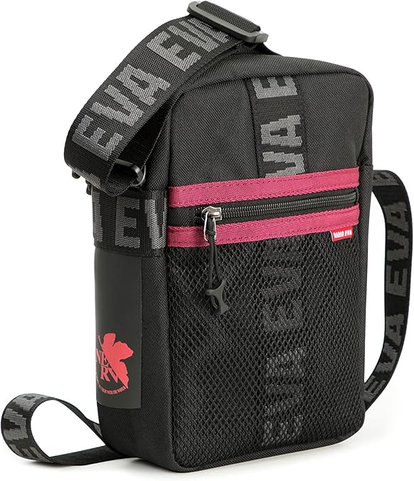 FIREFIRST Radio EVA Evangelion Mini Shoulder Bags Messenger Bag | EVA Mini Crossbody;Official Collab;Lightweight Cosplay Bag;School Outdoor Trip Commute Travel