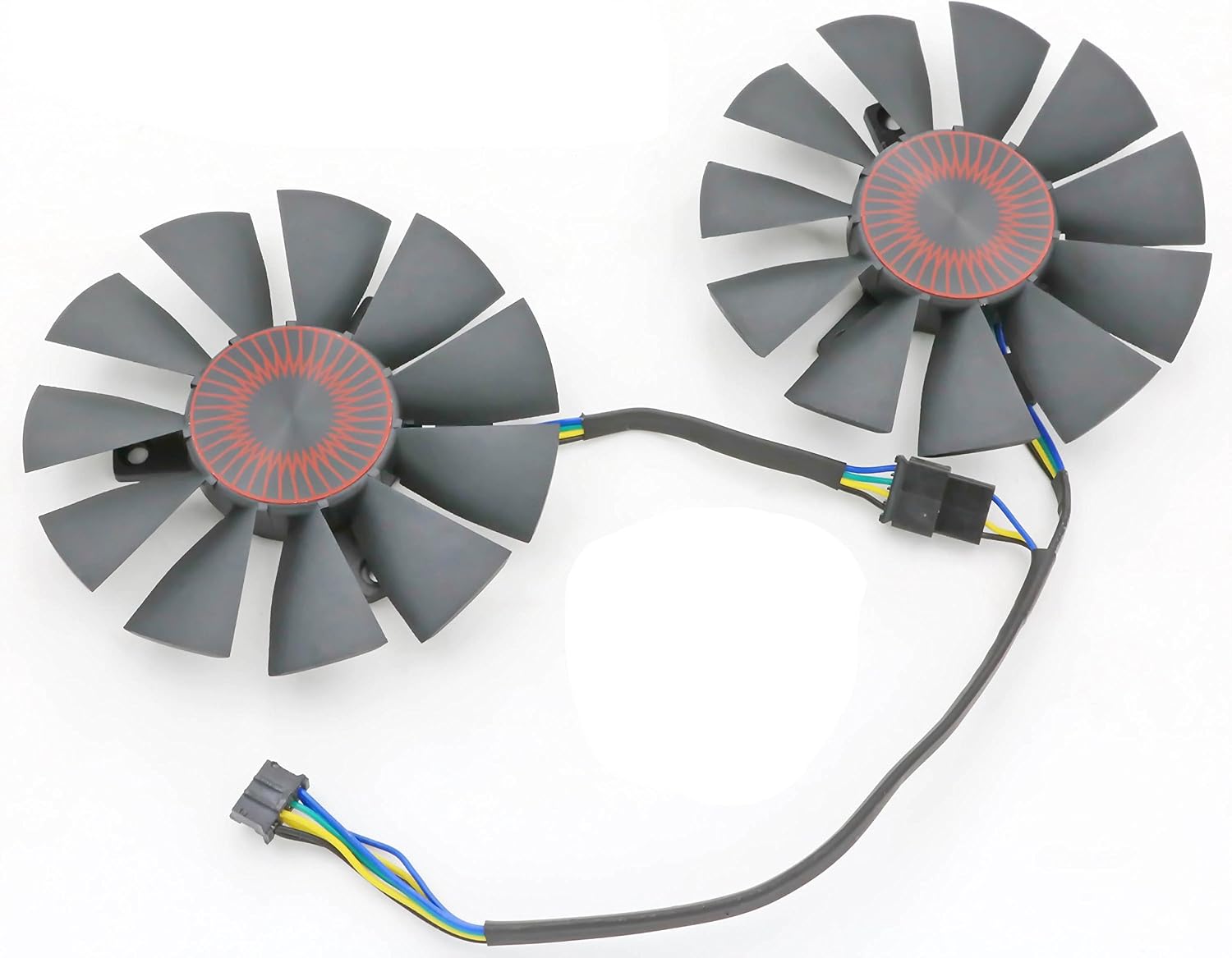 Replacement Video Card Cooling Fan For STRIX GTX 960 GTX950 GTX 750TI R9 370 Graphics Card Fan 75mm 4Pin