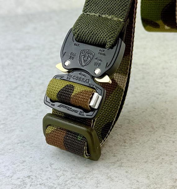 Bungee E-Collar Replacement Strap - Fits Dog-tra, Garmin, SportDOG, Educator - Multiple Colours &amp; Sizes (Camo, Large: neck 41+ cm/ 17”+)