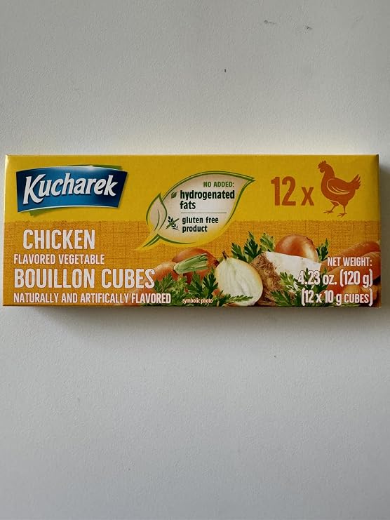 Kucharek Chicken flavored bouillon no preservatives 120g