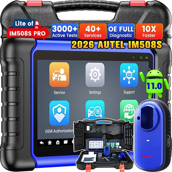 Autel MaxiIM IM508S OBD II Scanner 2026 Bidirectional Scan Tool w/ XP200