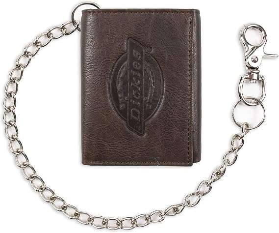 Dickies Men's Trifold Chain Wallet